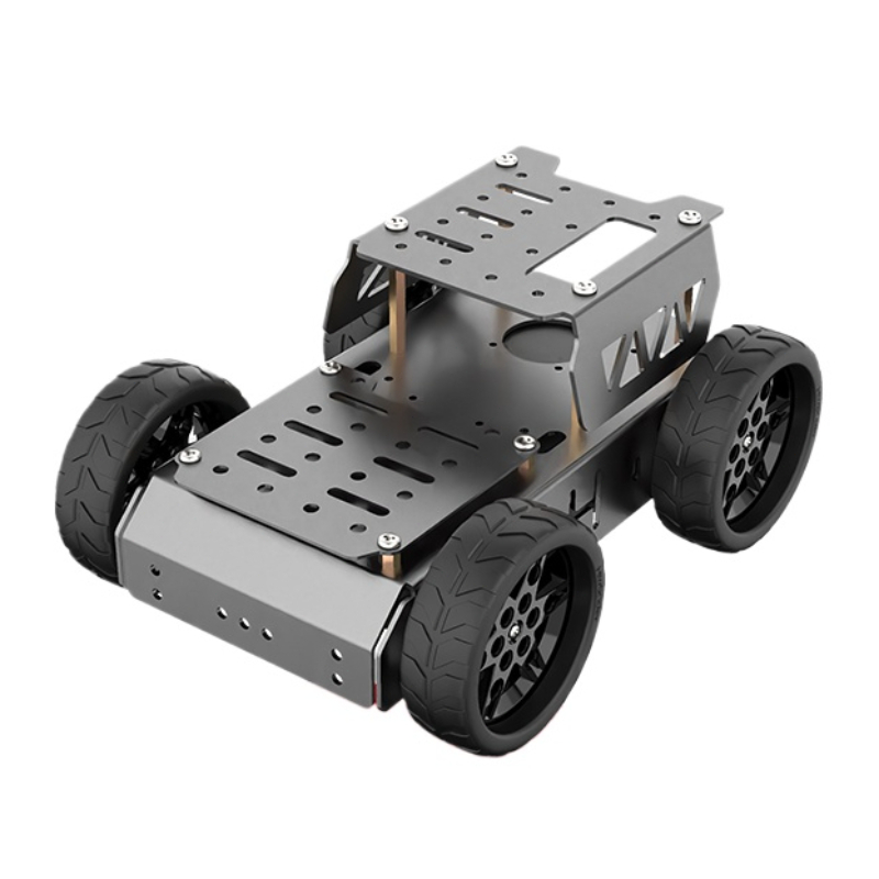Raspberry Pi Kit - Vierrädriger Elektrowagen mit Aluminiumrahmen, intelligentes Auto