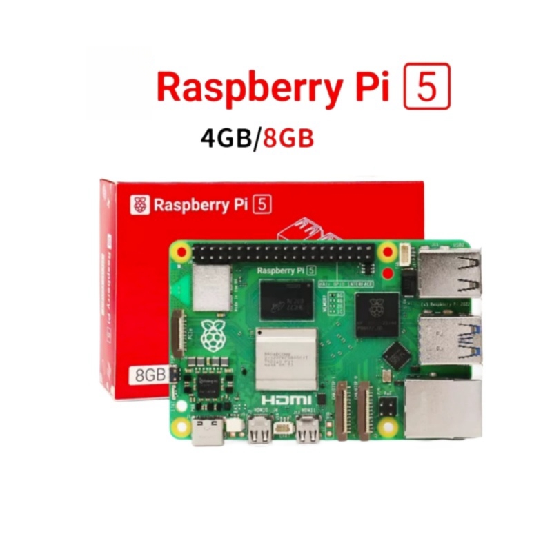Raspberry Pi - Raspberry Pi 5B 4G/8GB Generation Entwicklungsboard