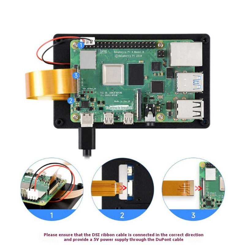 Raspberry Pi 4 - FC-[IANC-AB01] Für Raspberry Pi Board 5