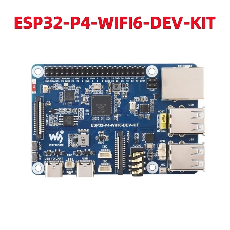 Raspberry Pi Kit - ESP32-P4-WIFI6-DEV-KIT Entwicklungsboard, Umfangreiche Benutzeroberflächen, Basierend auf