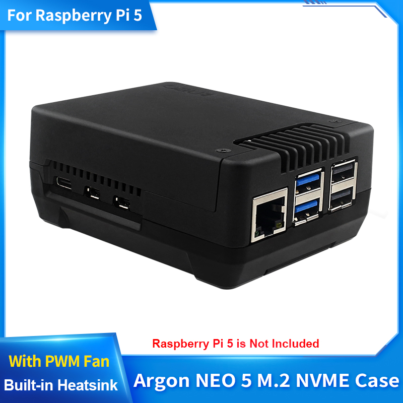 Pi Power Supply - Argon NEO 5 M.2 NVME PCIE-Gehäuse