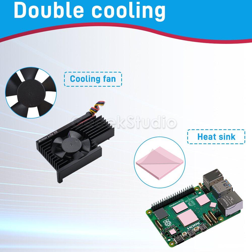 Armor Lite V5 CNC-Kühlkörper a – Pi Power Supply Bewertung und Preis
