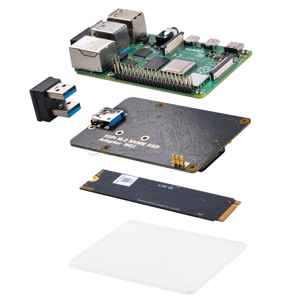 M.2 NVME SSD-Erweiterungsadapt – Pi 4 Case Bewertung und Preis