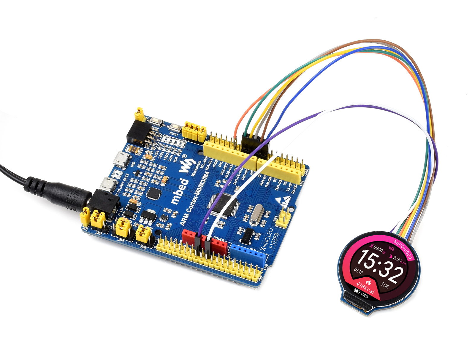 Waveshare 1,28 Zoll rundes LCD – Pi Display Bewertung und Preis