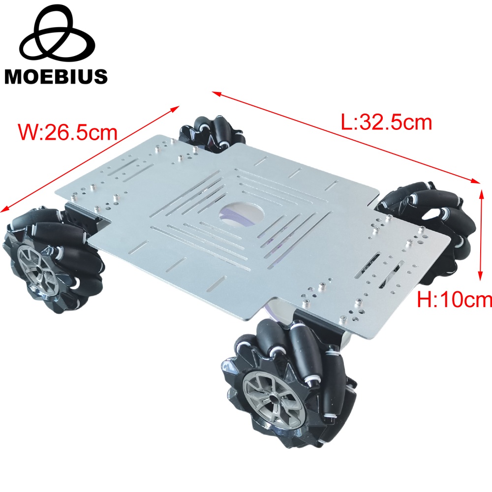 MOEBIUS 26KG Last 4WD Mecanum- – Arduino Kit Bewertung und Preis