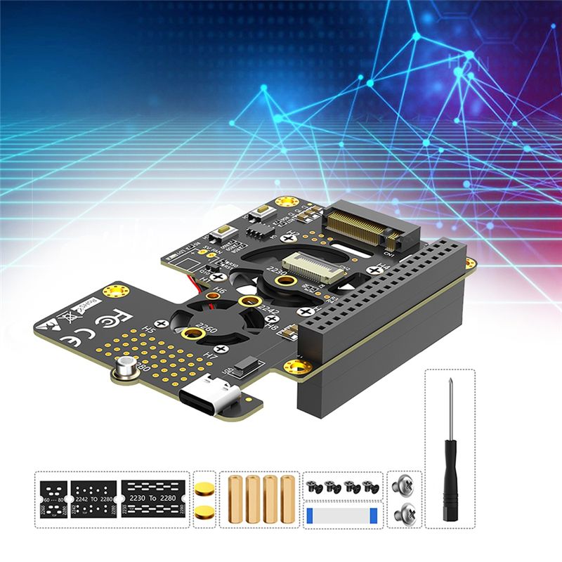 Für Raspberry Pi 5 PCIe zu M.2 – Pi 5 Case Bewertung und Preis