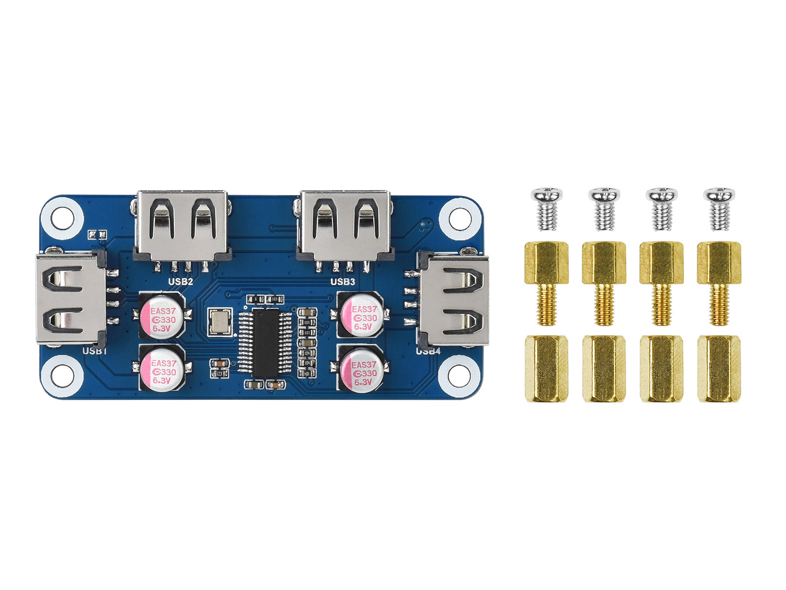 Waveshare USB HUB HAT (B) 4x P – Pi Zero Bewertung und Preis