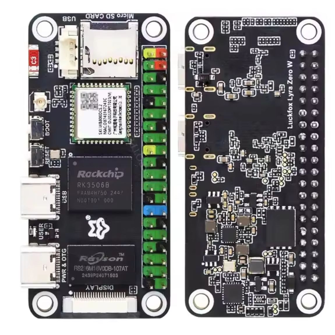 Luckfox Lyra Zero W RK3506B Ro – Pi Zero Bewertung und Preis