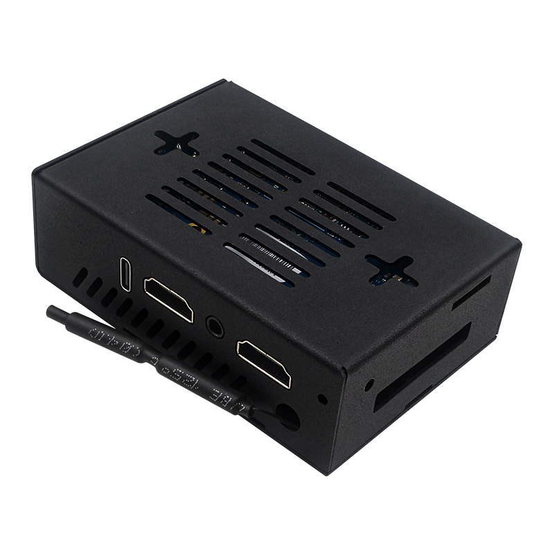Orangefarbenes Pi 5 Pro-Gehäus – Pi Power Supply Bewertung und Preis