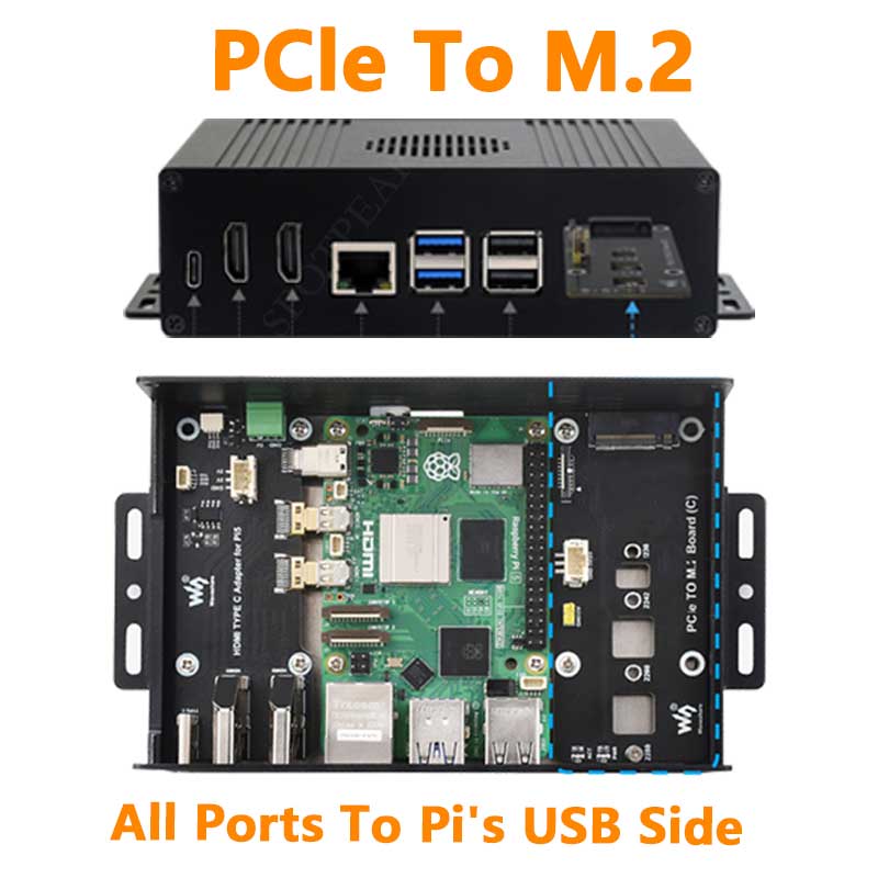 Himbeer Pi 5 Box Case Kit-C PC – Pi 5 Case Bewertung und Preis
