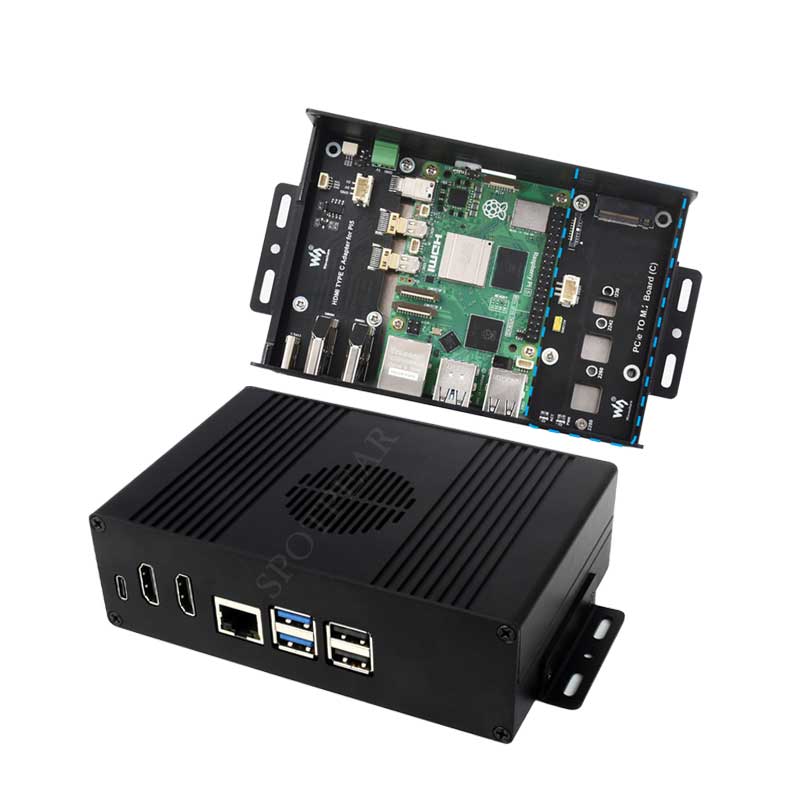 Himbeer Pi 5 Box Case Kit-C PC – Pi 5 Case Bewertung und Preis