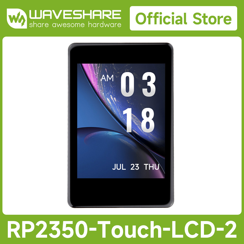 Waveshare RP2350 2 Zoll kapazi – Pi Display Bewertung und Preis