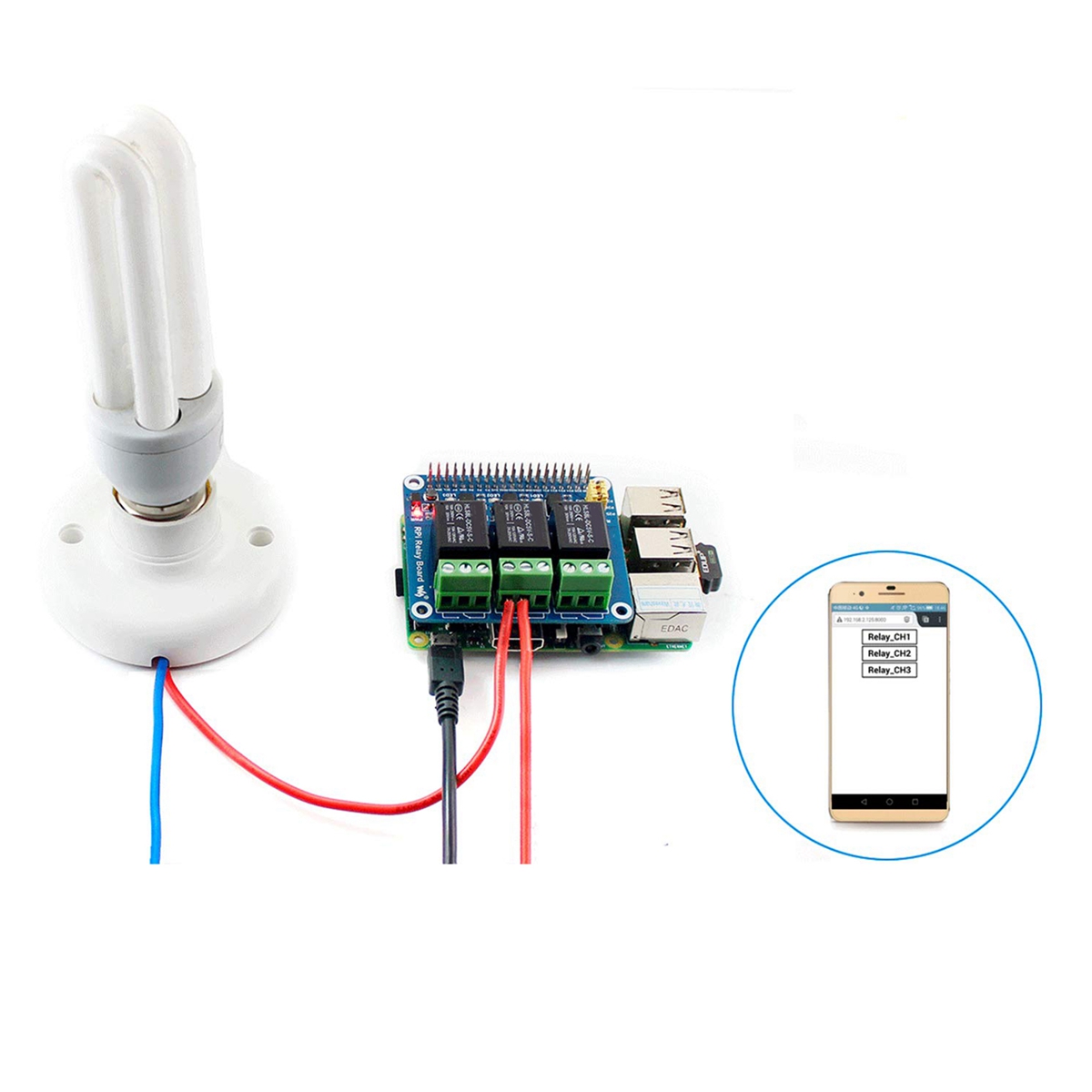 Waveshare 5V 3-Kanal-Relaismod – Raspberry Pi Kit Bewertung und Preis