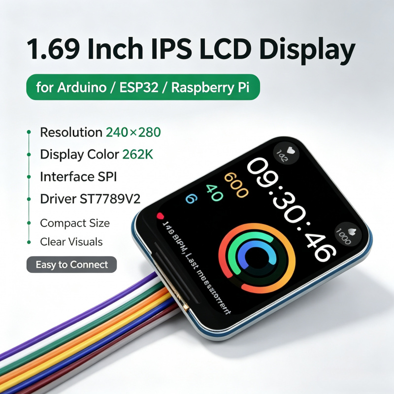 1,69 Zoll IPS LCD-Modul ST7789 – Pi Display Bewertung und Preis