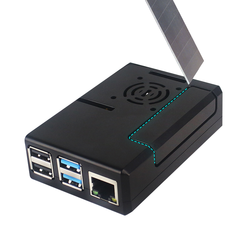Raspberry Pi ABS-Gehäuse Schwa – Pi 4 Case Bewertung und Preis