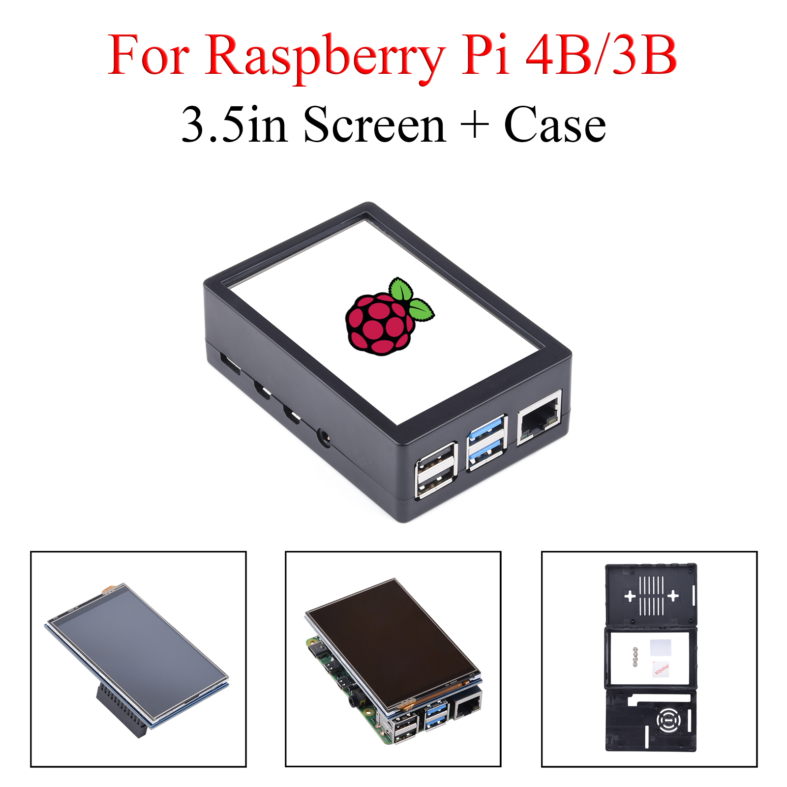 3,5 Zoll Touchscreen 480*320 D – Pi 4 Case Bewertung und Preis