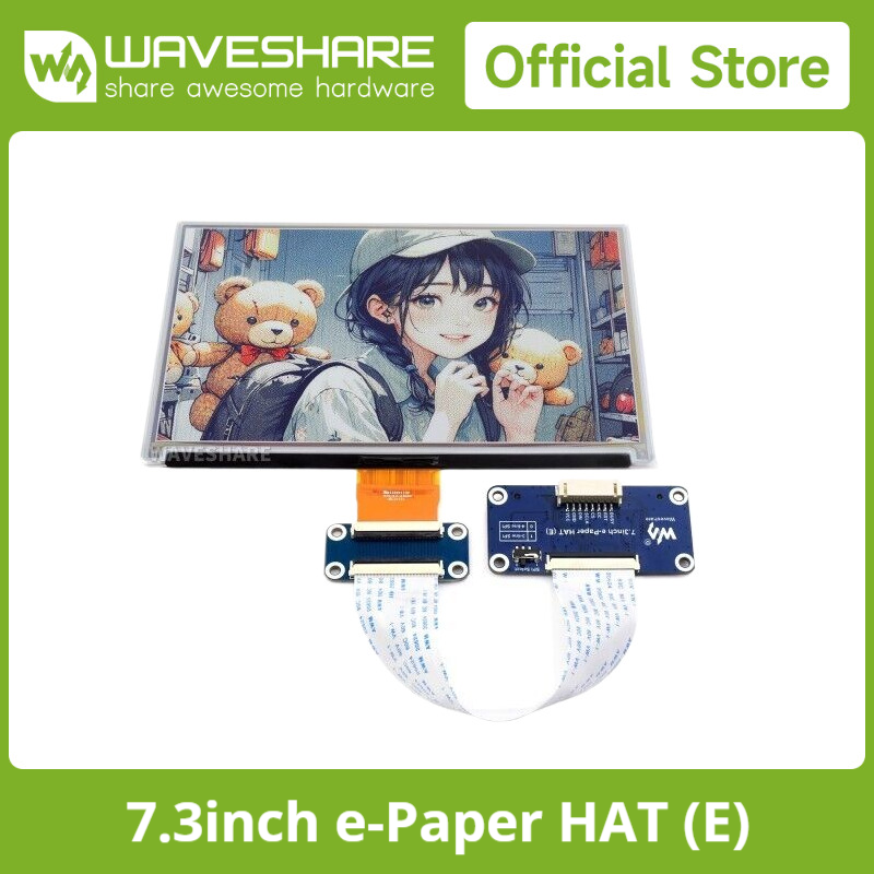Waveshare 7,3-Zoll-6-Farben-E- – Pi Display Bewertung und Preis