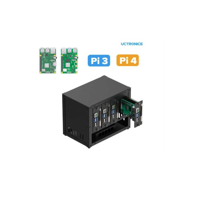 UCTRONICS Raspberry Pi Cluster – Pi 4 Case Bewertung und Preis