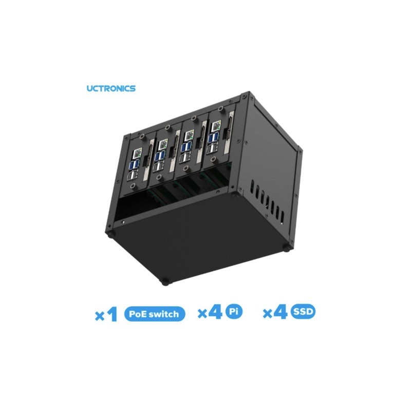 UCTRONICS Raspberry Pi Cluster – Pi 4 Case Bewertung und Preis