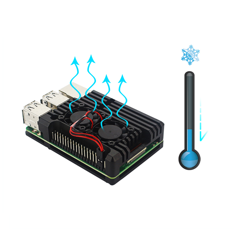 Raspberry Pi 3B+ 3B Aluminiumg – Pi Cooler Bewertung und Preis